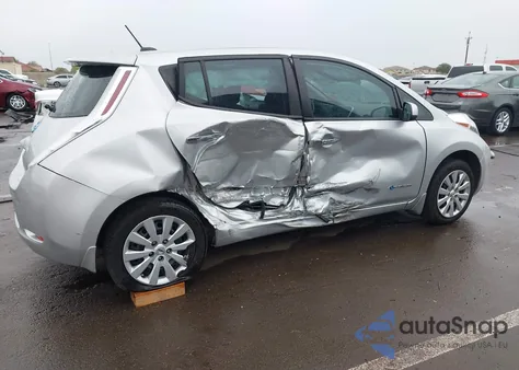 2015 Nissan Leaf S from USA, damaged, VIN 1N4AZ0CPXFC310544